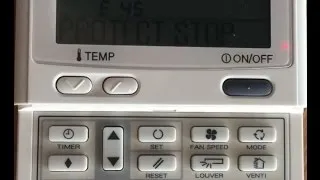 Thumbnail: Mitsubishi heavy industries air conditioner | single split | concealed duct error E45