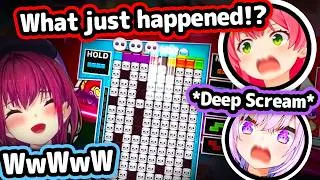 Thumbnail: Marine Destroying Okayu In Seconds In Puyo Puyo Tetris Caught Miko Off-Guard【Hololive】