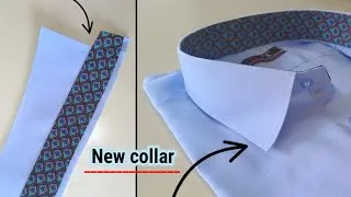 Thumbnail: different types of collar neck designs for men / collar stitching and cutting