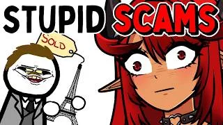 Thumbnail: Ridiculous Scams That Actually Worked 🫠 (Reaction)