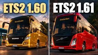 Thumbnail: ETS2 1.60 vs ETS2 1.61 - You will love these new changes