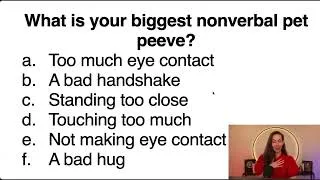 Thumbnail: The #1 Non-Verbal Pet Peeve (6,000 People Voted)