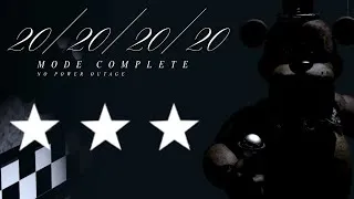 Thumbnail: 20/20/20/20 Mode Complete! ~ FNAF 1 (No Power Outage)