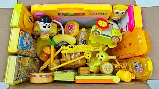 Thumbnail: Unboxing Fantastic Yellow Stationery ✏️ - Magic Pencil Box, Piggy Bank, Notebook, Sharpener, Toys