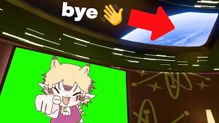 Thumbnail: POV: You get kidnapped by an alien and forced to listen to her sing before she blows up your planet🧍