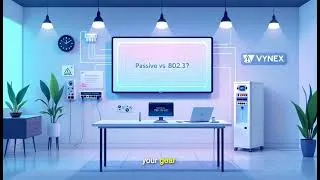 Thumbnail: Passive PoE vs 802.3af/at/bt — What’s the Difference (Don’t Fry Your Device) | VYNEX