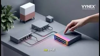 Thumbnail: PoE Injector vs PoE Switch — Which One Should You Use? | VYNEX#technology #vynex #global #ips