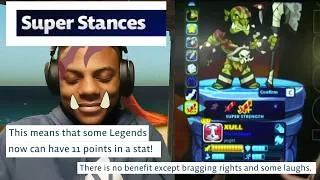 Thumbnail: "Super Stances" 😭✌️