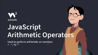 Thumbnail: JavaScript - Arithmetic Operators - W3Schools.com