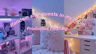 Thumbnail: Fulfilling random tasks 🎐🩰 productive cleaning vlog, organizing, side projects