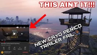 Thumbnail: NEW Cayo Perico TRAILER but NO FREE ROAM ADDED? THE AUDACITY!