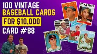 Thumbnail: 100 Vintage Baseball Cards for $10,000 Progress - Card #88