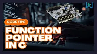 Thumbnail: Function Pointers in C – STM32 Callbacks & State Machines Explained