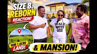 Thumbnail: SIZE8 REBORN REACTION TO OUR 1 ACRE LAND & DREAM MANSION