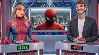 Thumbnail: I Hosted a $1,000 Spider-Man Trivia Game Show
