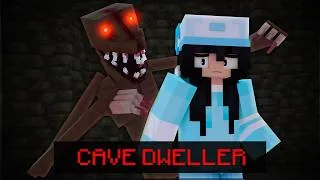 Thumbnail: I Tried Surviving The CAVE DWELLER in Minecraft