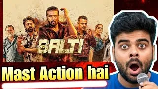 Thumbnail: Balti Hindi dubbed Review 2026 Malyalam action crime film 🤩 Sony liv new south movie