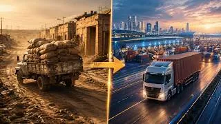 Thumbnail: The Logistics Revolution: From Ancient Caravans to AI-Powered Transportation | Wahyd Logistics