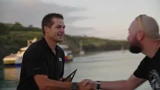 Thumbnail: Richie McCaw presents Qualmark 100% Pure New Zealand Experience 2021 Award to Waiheke Dive & Snorkel