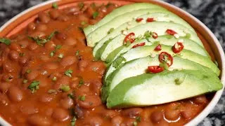 Thumbnail: BEANS STEW Recipe // VERY THICCC and Saucy // budget friendly dinner or lunch idea