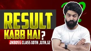 Thumbnail: RESULT  KAB AYEE GAA. Big Update Regarding Class 10th, 11th, 12th Result😱 | 📃 | JKBOSE Results