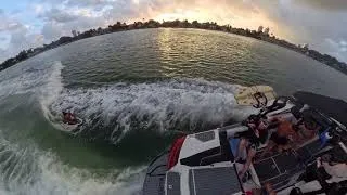 Thumbnail: The Vibe of Wake Mia is unreal ! Wake Surfing in Miami done right ! we love what we Do !