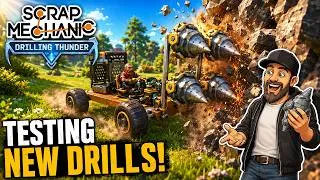 Thumbnail: My First Drilling Machine Actually Works! | Scrap Mechanic S01Ep07