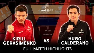 Thumbnail: Match 6 | Kirill Gerasimenko vs Hugo Calderano | Day 2 | Waldner Cup 2024 (Full Match Highlights)