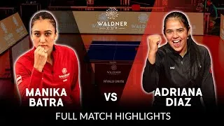 Thumbnail: Match 5 | Manika Batra vs Adriana Diaz | Day 2 | Waldner Cup 2024 (Full Match Highlights)