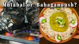 Thumbnail: Mutabal or Babaganoush? | Fire Roasted Eggplant Dip