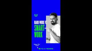 Thumbnail: Hard work VS Smart work | Everything you need to know in 1 minute