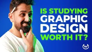 Thumbnail: Studying Graphic Design vs Self Learning? | Everything you need to know about Design Education