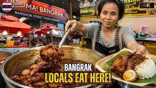 Thumbnail: Bangkok After Work 🇹🇭 Local Street Food & Cheap Eats at Bang Rak Market 4K