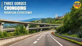 Thumbnail: China’s Mountain Expressway Through the Three Gorges — Chongqing G42 | 4K Drive