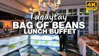 Thumbnail: Bag of Beans Tagaytay - Lunch Buffet [4K UHD]