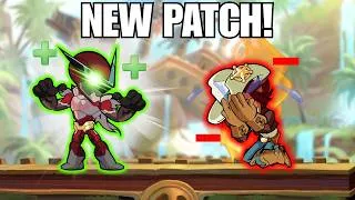 Thumbnail: THEY FINALLY FIXED HER.... | Brawlhalla 10.08 Summer Patch Notes