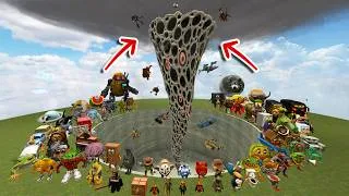 Thumbnail: Spartan Kicking ALL Italian Brainrot Memes into the Trypophobia Tornado – Garry’s Mod!