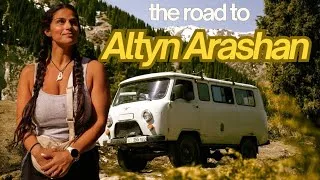 Thumbnail: The bumpy road to Altyn Arashan, the Swiss Alps of Kyrgyzstan 🇰🇬