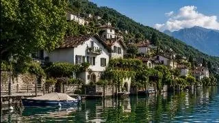 Thumbnail: I Found a Tiny Swiss Village Hanging Above Lake Lugano