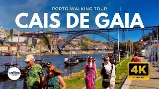 Thumbnail: Cais de Gaia Walking Tour 4K | Vila Nova de Gaia Portugal
