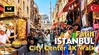 Thumbnail: 🇹🇷 Istanbul Turkey 2026 4K Walking Tour Fatih District | Streets, Fatih Mosque & Bazaar Tour
