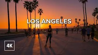 Thumbnail: LA Sunset Walk: Venice Beach to Santa Monica (4K Immersive)
