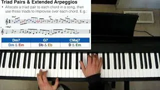 Thumbnail: Triad Pairs and Extended Arpeggios