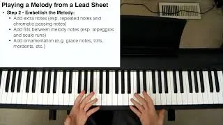 Thumbnail: How to Build a Melody from a Lead Sheet