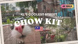 Thumbnail: 🇲🇾 KL’s Coolest Street: Kopitiam, Pizza & Cats 🐈 | The Row, Chow Kit [4K POV]