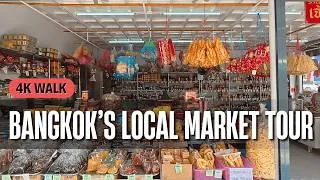 Thumbnail: 🇹🇭 Morning Walk Inside Bangkok’s Local Fresh Market | Onnut Fresh Market [4K]