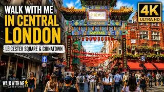 Thumbnail: 🇬🇧 Walk With Me in Central London | Leicester Square & Chinatown | 4K London Walking Tour