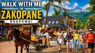 Thumbnail: 🇵🇱 Walk With Me in Zakopane, Poland | Krupówki – Most Famous Street | 4K Walking Tour