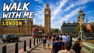 Thumbnail: 🇬🇧 Walk With Me in Central London | Big Ben, Covent Garden & Trafalgar Square | 4K Walking Tour