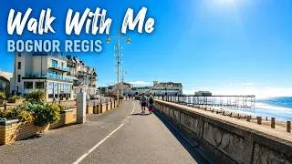 Thumbnail: Walk With Me in Bognor Regis 🇬🇧 | Seafront 4K Walking Tour | Aldwick to Felpham